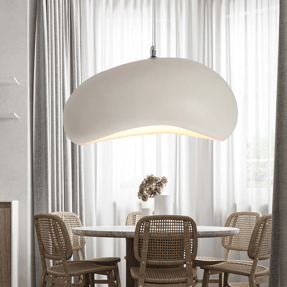 Byers Wabi Sabi Bread Shape Resin Pendant Light, 4 Color