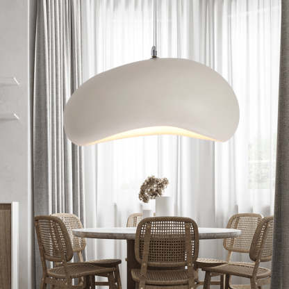 Byers Wabi Sabi Bread Shape Resin Pendant Light, 4 Color