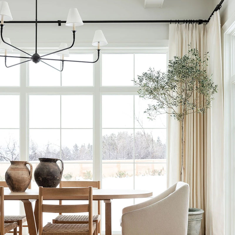 Alessio Vintage Retro Metal Elegant Chandeliers Living Room