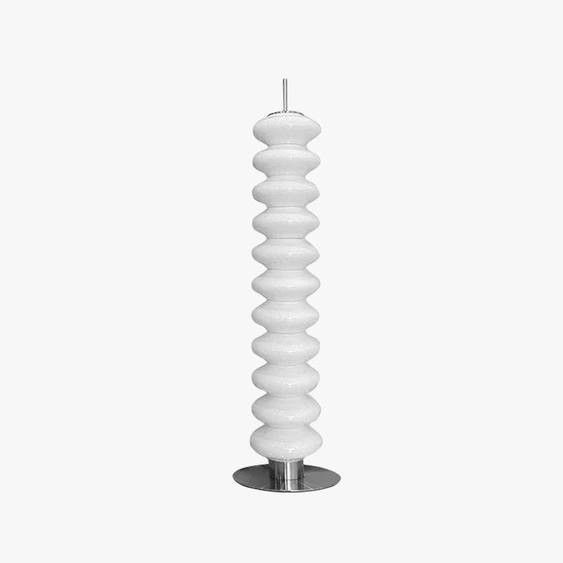 Salgado Modern Candy Metal Glass Floor Lamp Living Room