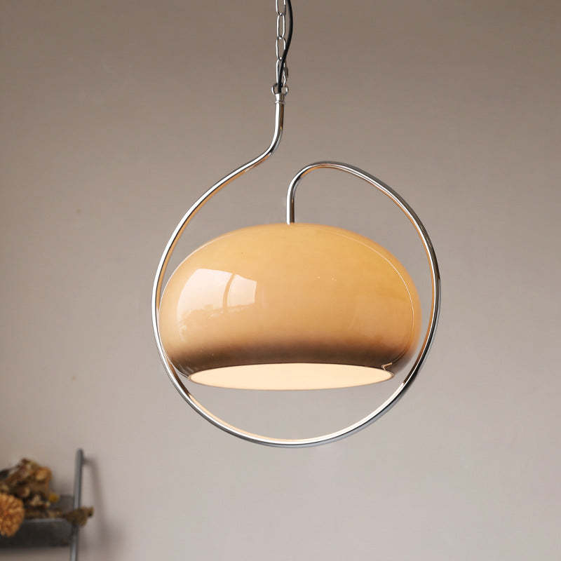 Hailie Glass Retro Pendant Light