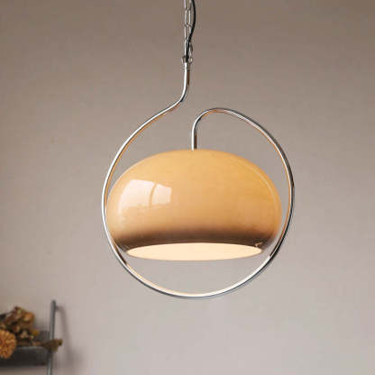 Hailie Glass Retro Pendant Light
