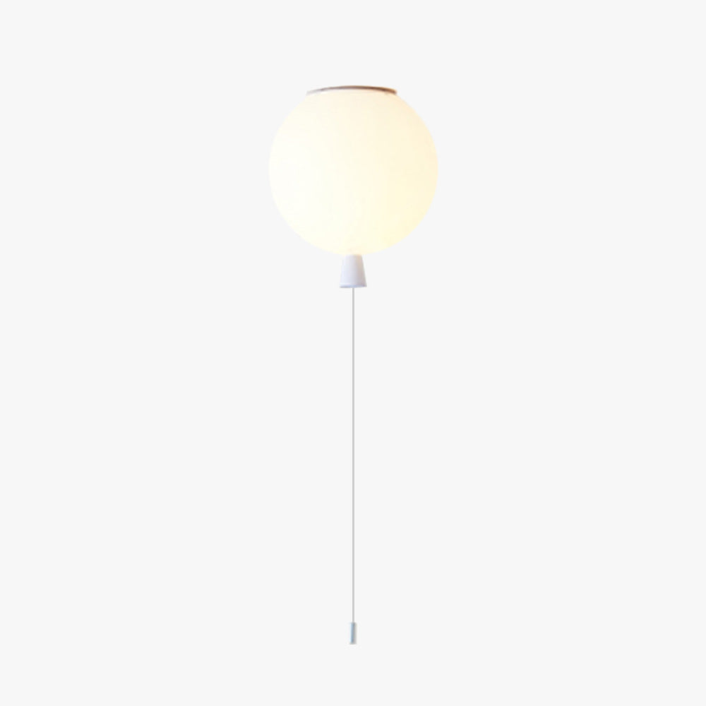 Fateh Frosted Balloon Flush Mount Ceiling Light for Children's Room