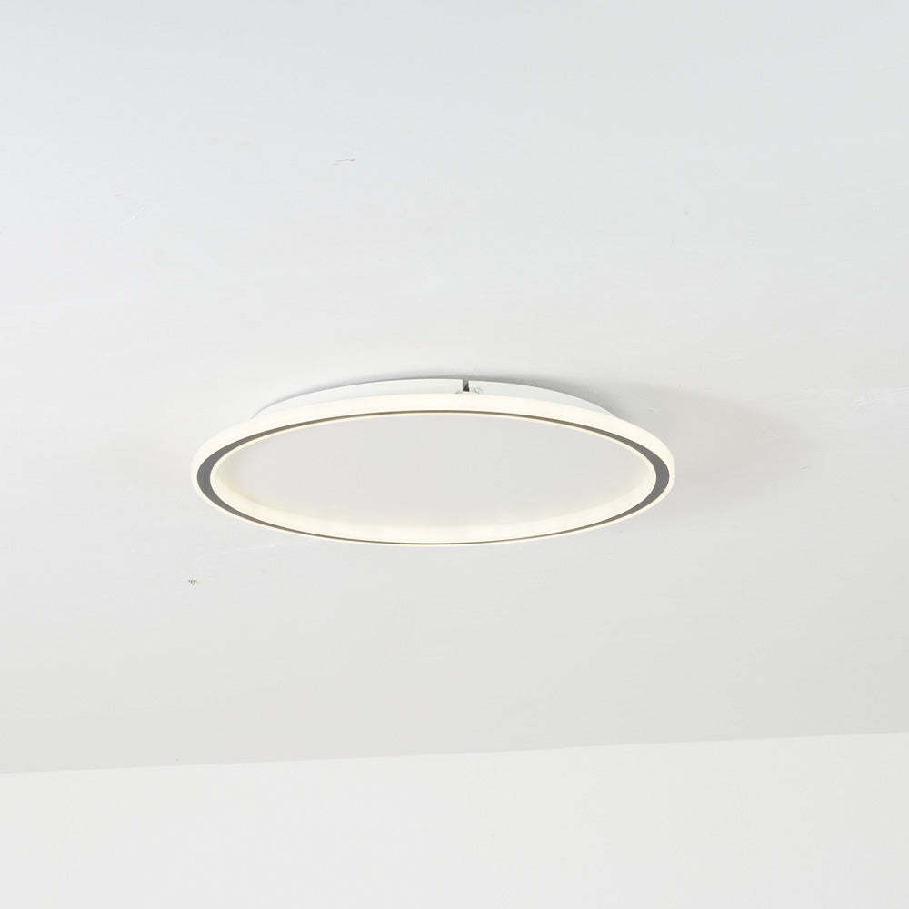 Quinn Flush Mount Ceiling Light Modern LED Round Hollow