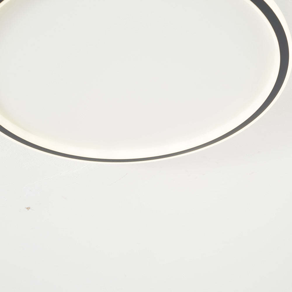 Quinn Flush Mount Ceiling Light Modern LED Round Hollow