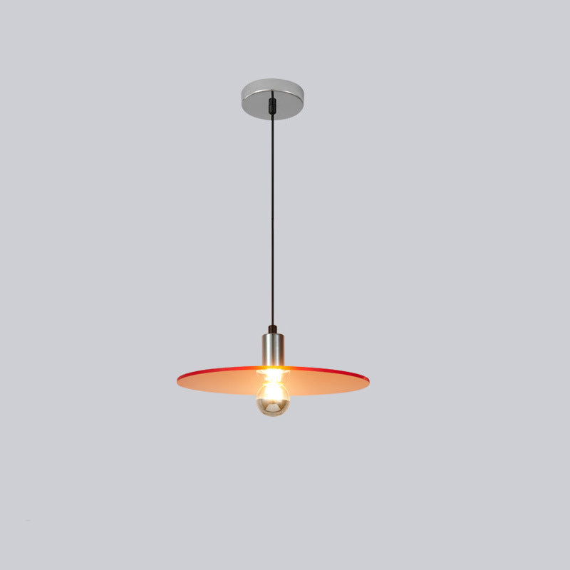 Cairns Nordic Pendant Light - Orange Plate-Shaped