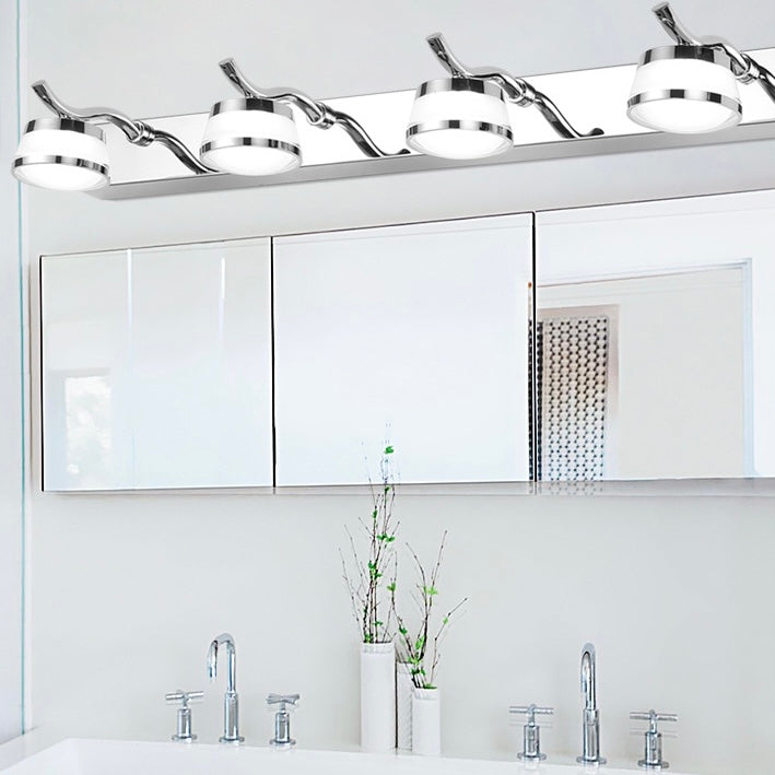 Leigh Modern Globe Vanity Wall Lamp, Bedroom/Bathroom