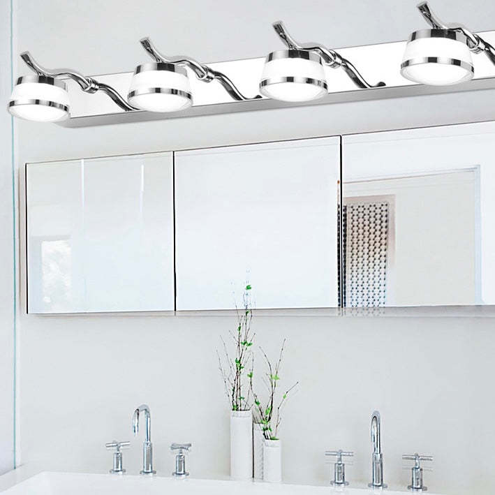 Leigh Modern Globe Vanity Wall Lamp, Bedroom/Bathroom
