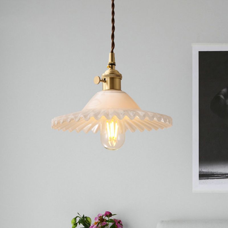 Leilani Pendant Light Metal & Glass 8.7"