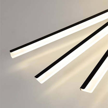 Quinn Linear Flush Mount Ceiling Light, 4 Colour