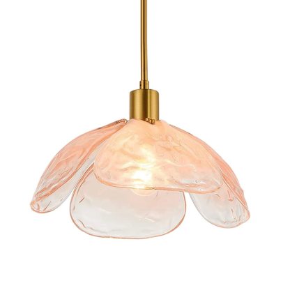 Hailie Modern Pendant Light Metal/Glass Bedroom/Living Room