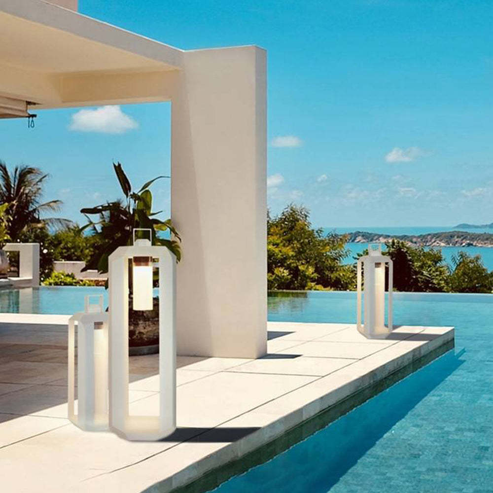 Orr Modern Outdoor Light Metal & Glass