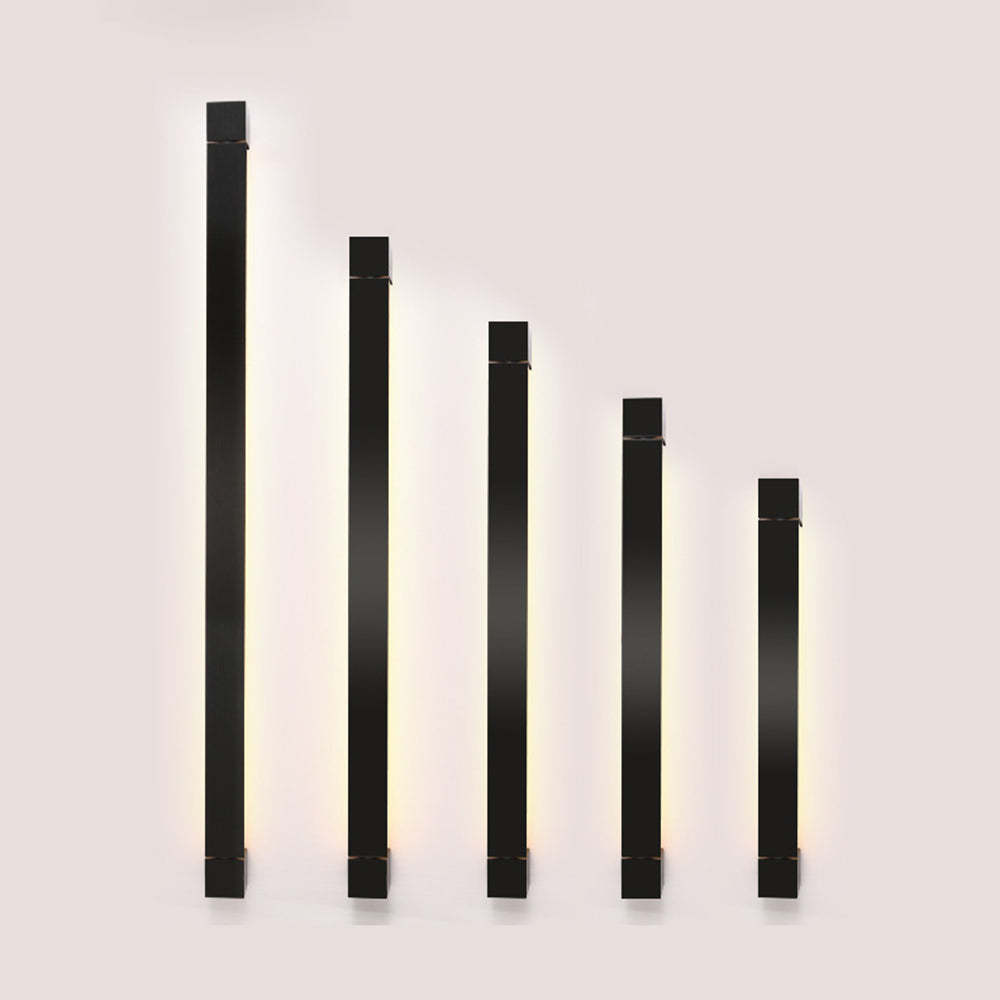 Edge Black Wall Lamp Rotatable, 6 Size