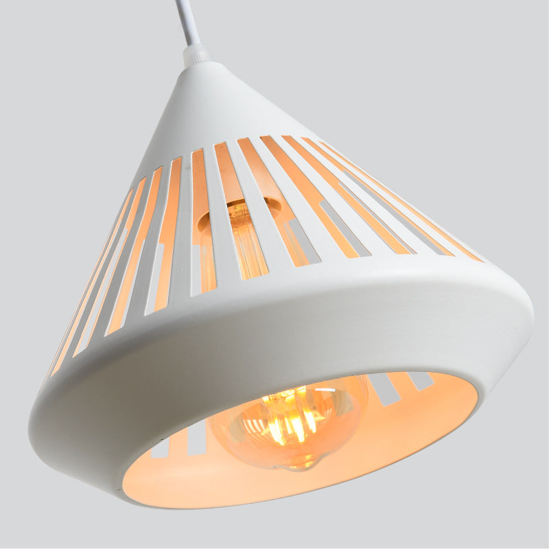 Nazifa Modern Minimalist Pendant Light Metal Black Bedroom/Bar