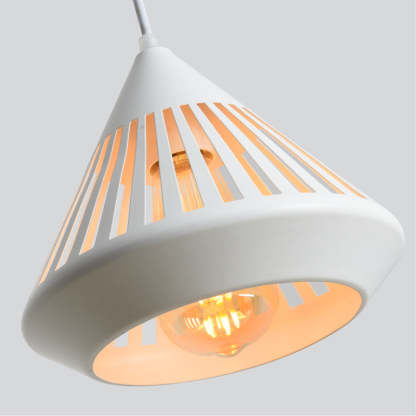 Nazifa Modern Minimalist Pendant Light Metal Black Bedroom/Bar
