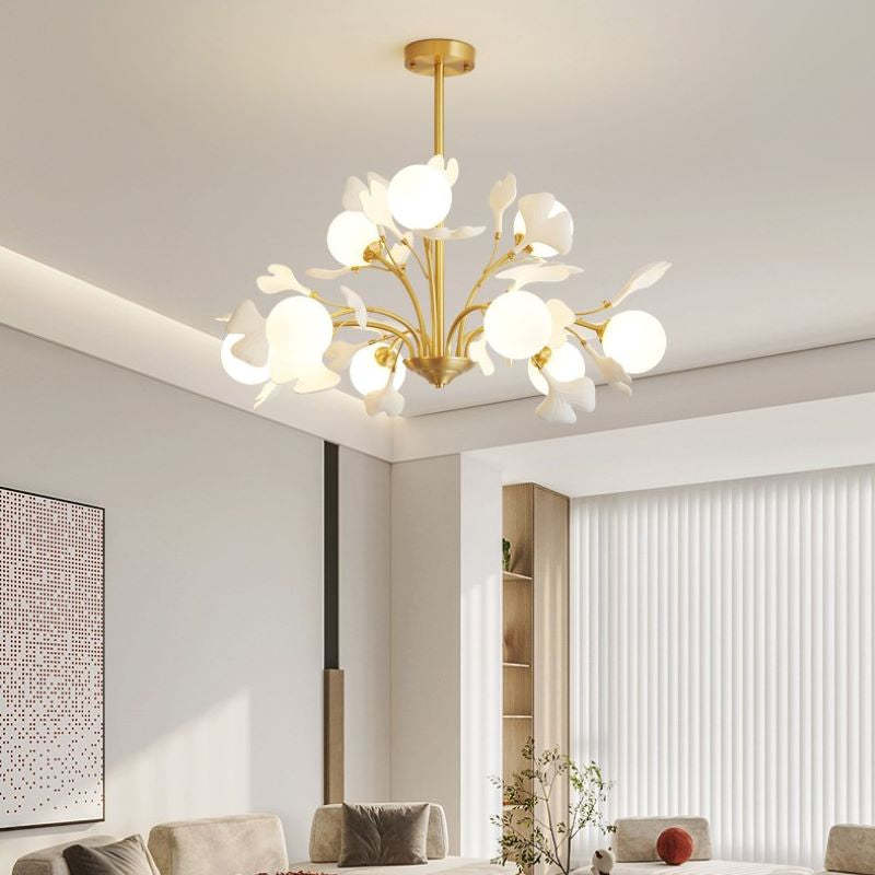 Olivia Luxury Creative Minimalist Chandelier Glass Bedroom