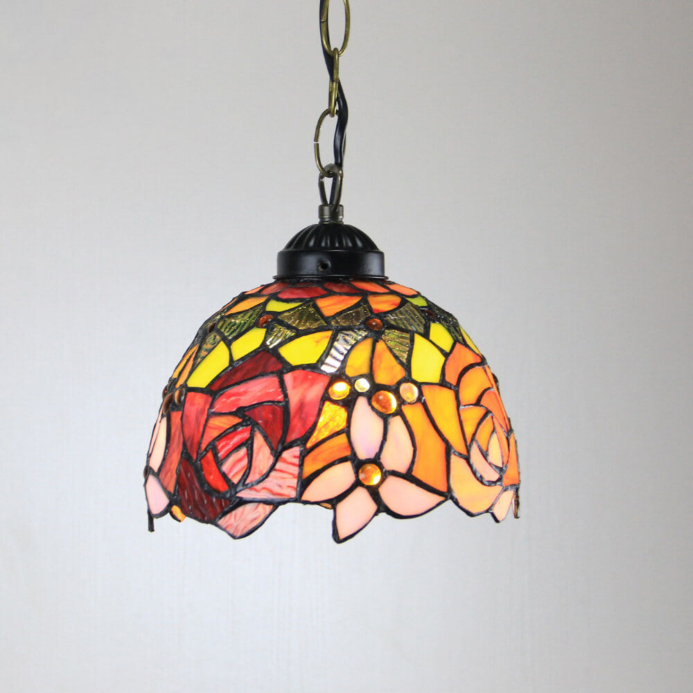 Eryn Cottage LED Pendant Light Metal Glass Living Room Bedroom