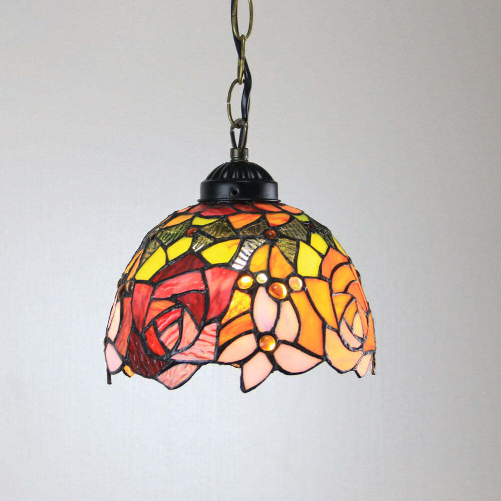 Eryn Cottage LED Pendant Light Metal Glass Living Room Bedroom