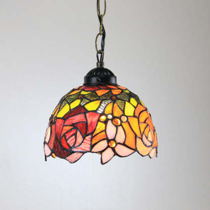 Eryn Cottage LED Pendant Light Metal Glass Living Room Bedroom