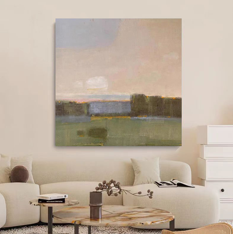 Landscape Sky Oil Painting Canvas Wall Art Living Room