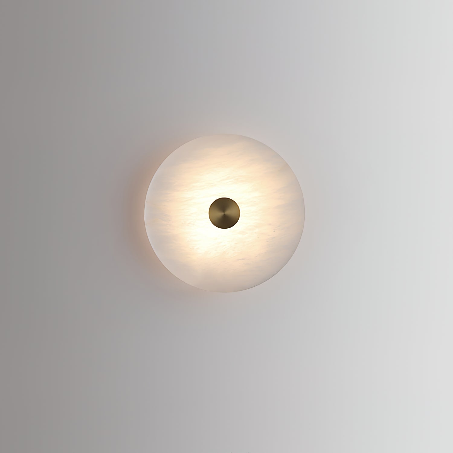 Jade Wall Light Minimalism Metal Alabaster Living Room Bedroom