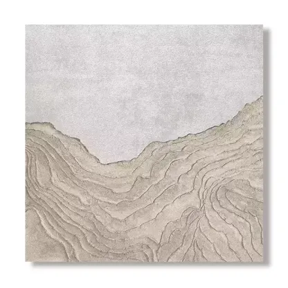 Landscape White Beige Oil Painting Canvas Wall Art Bedroom Living Room