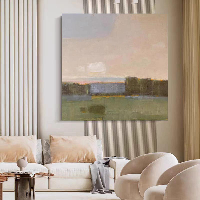 Landscape Sky Oil Painting Canvas Wall Art Living Room