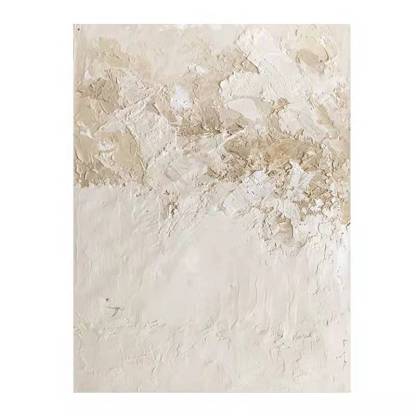 WABI-SABI Blue Grey Oil Painting Canvas Wall Art Entrance Living Room