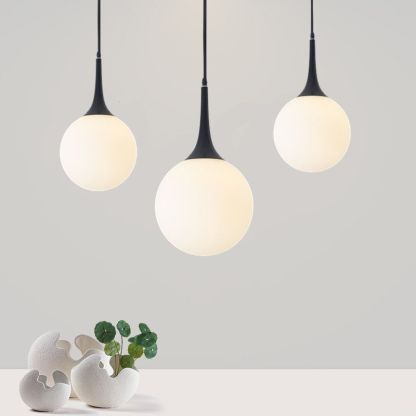 Valentina Modern Hanging Glope Glass Pendant Light