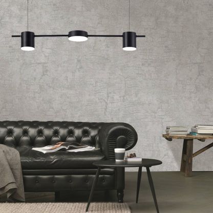 Modern 3-Light Linear Pendant - Las Sola Lighting