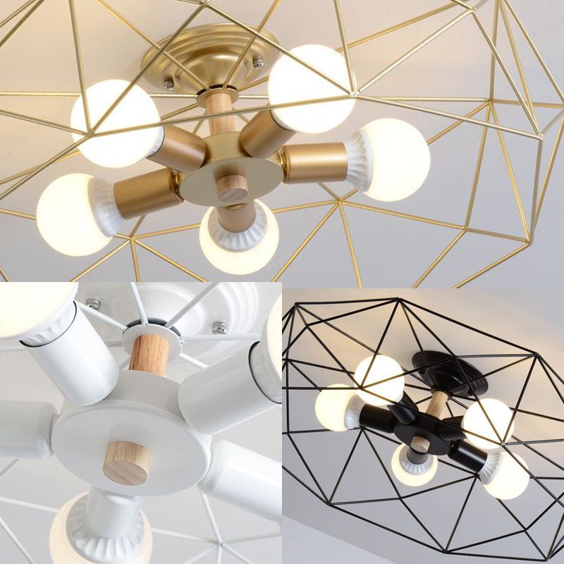 Cooley modern geometric ceiling light variations, Lassola
