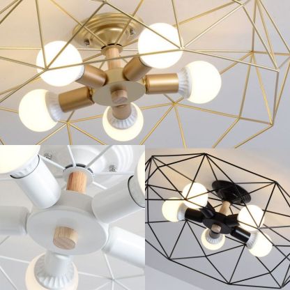 Cooley modern geometric ceiling light variations, Lassola
