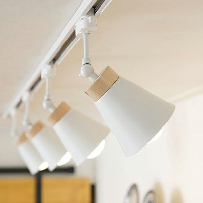 Haney Nordic Modern Cone Metal LED Ceiling Light Spotlight