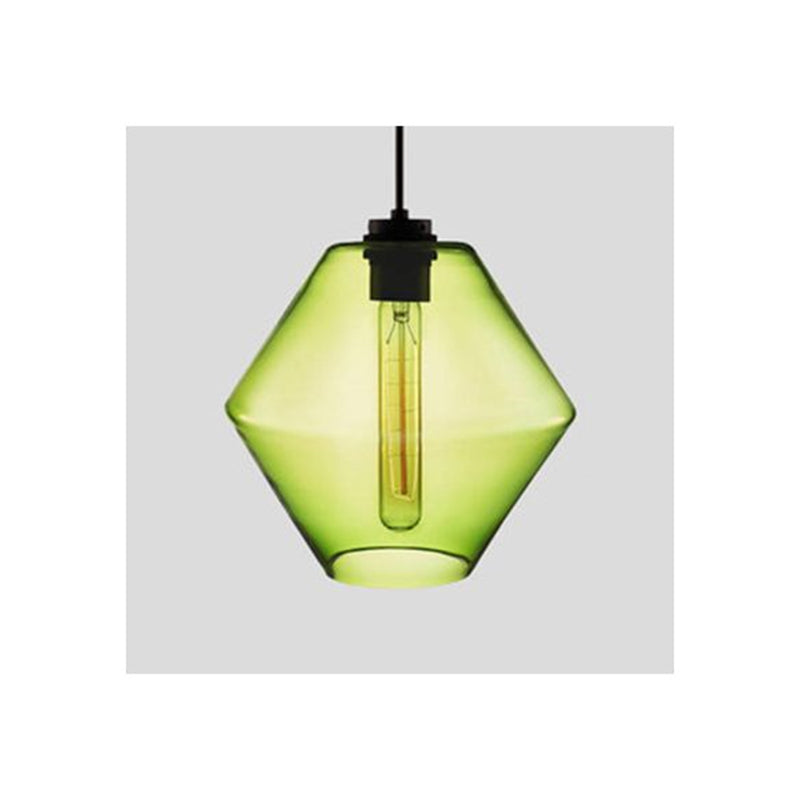 Zaid Modern Art Deco LED Cylindrical Metal/Glass Pendant Light