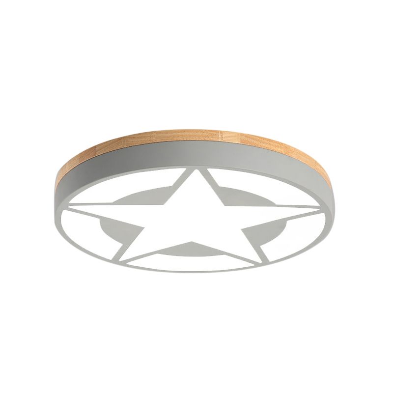 Quinn Star Flush Mount Ceiling Light - modern design