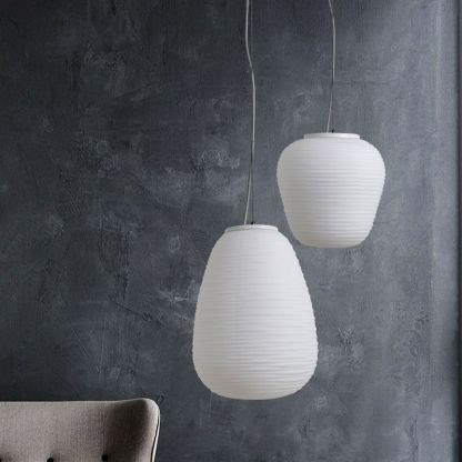 Renée Designer Glass/Metal Simple Pendant Light