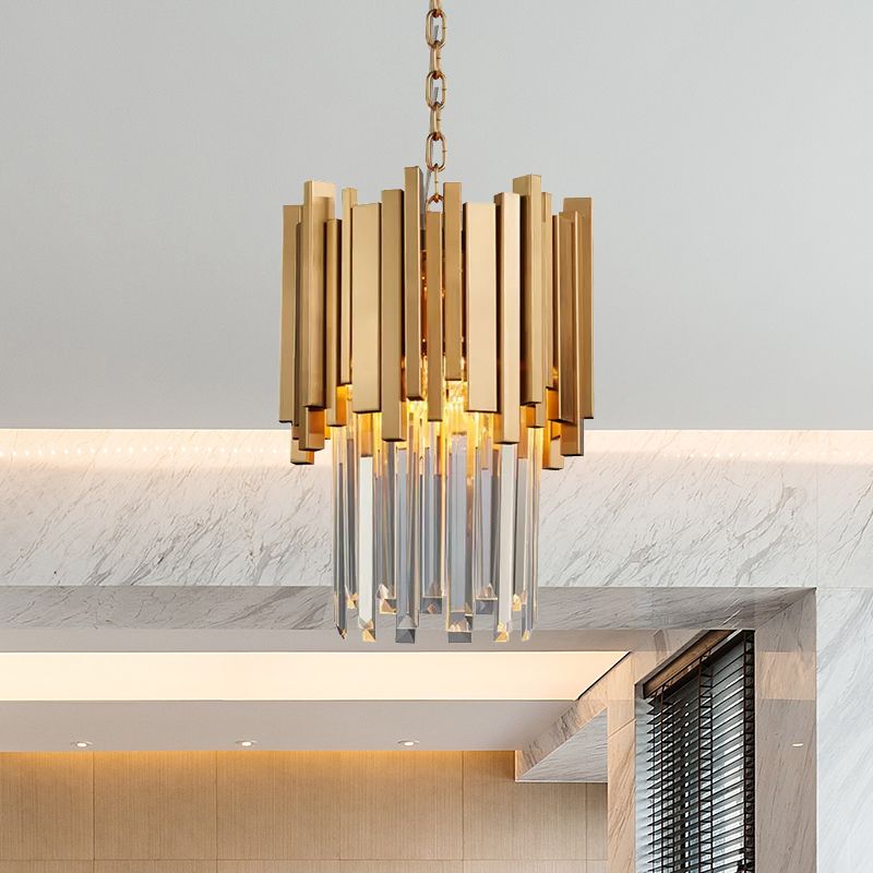 Kristy Modern Crystal Pendant Light Living Room