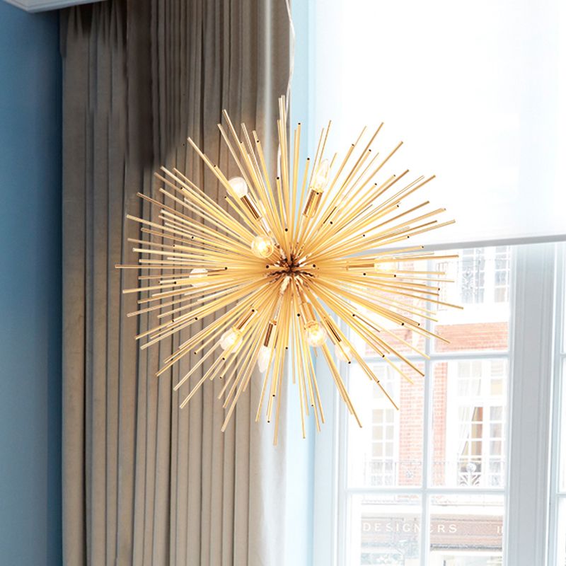 Modern Designer Starburst Pendant Light