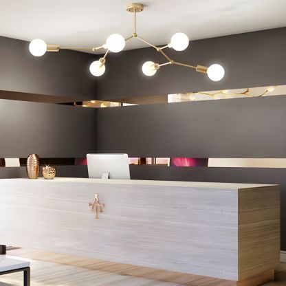 Valentina Industrial Bubbles Chandelier