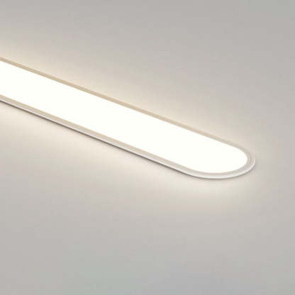 Edge Minimalist Thin Oval Flush Mount Ceiling Light