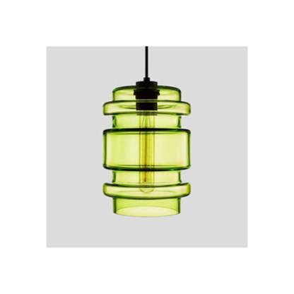 Zaid Modern Art Deco LED Cylindrical Metal/Glass Pendant Light