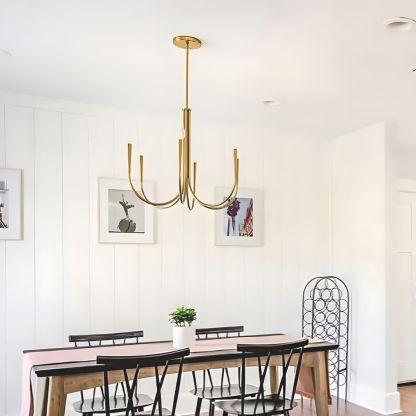 Hailie Modern Minimalist Chandelier Dinning Room
