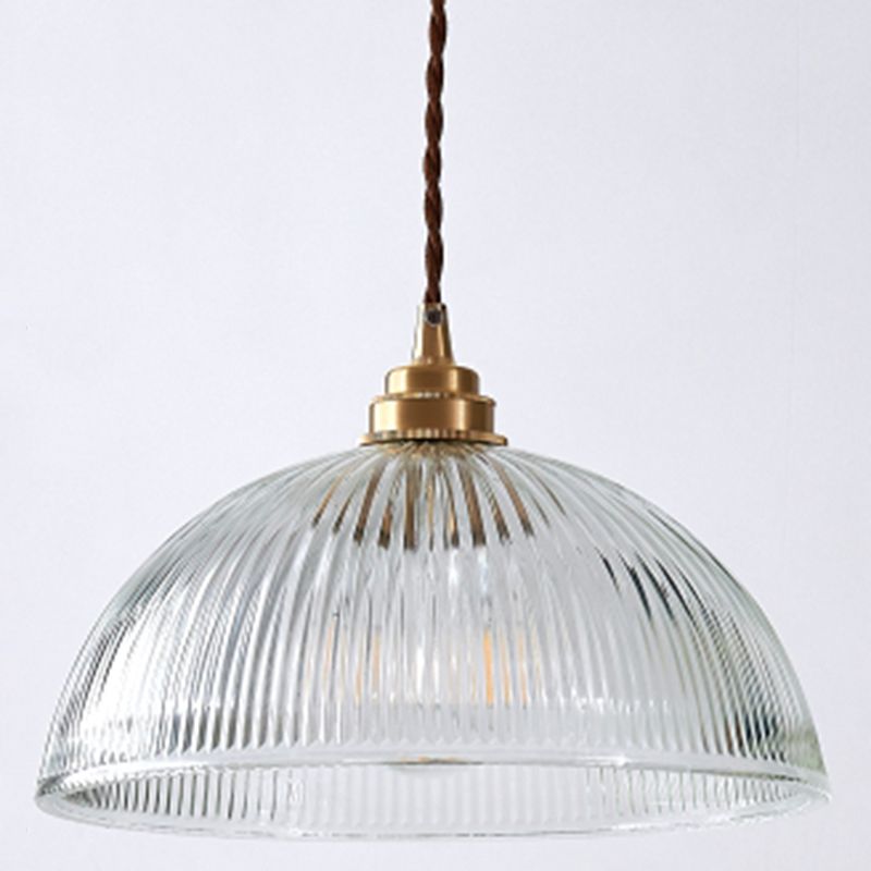 Alessio Pendant Light - Glass Bowl for Dining Room