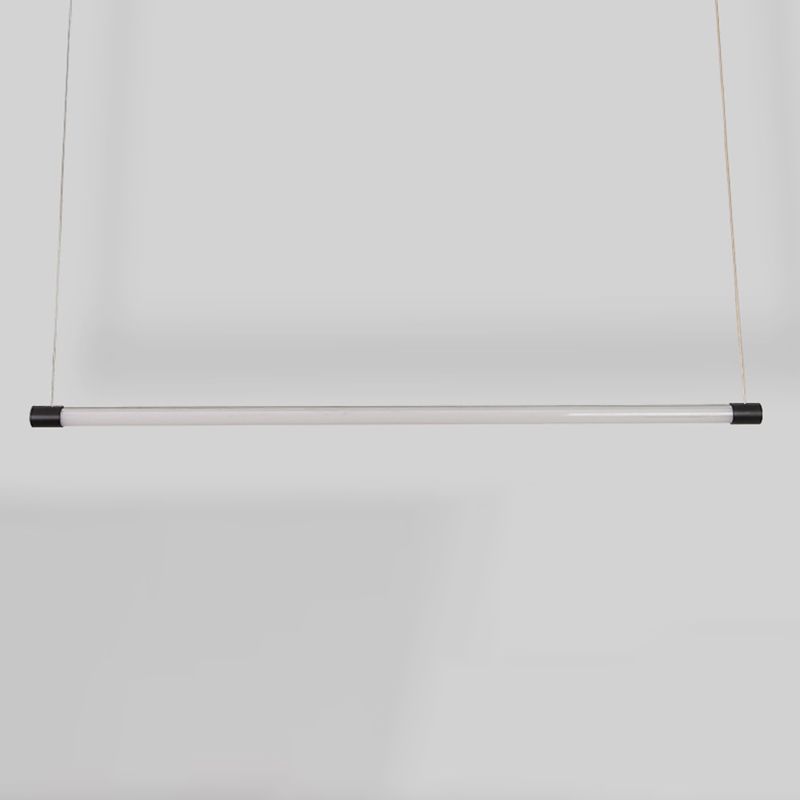 Sleek Edge Linear LED Pendant Light for Modern Spaces