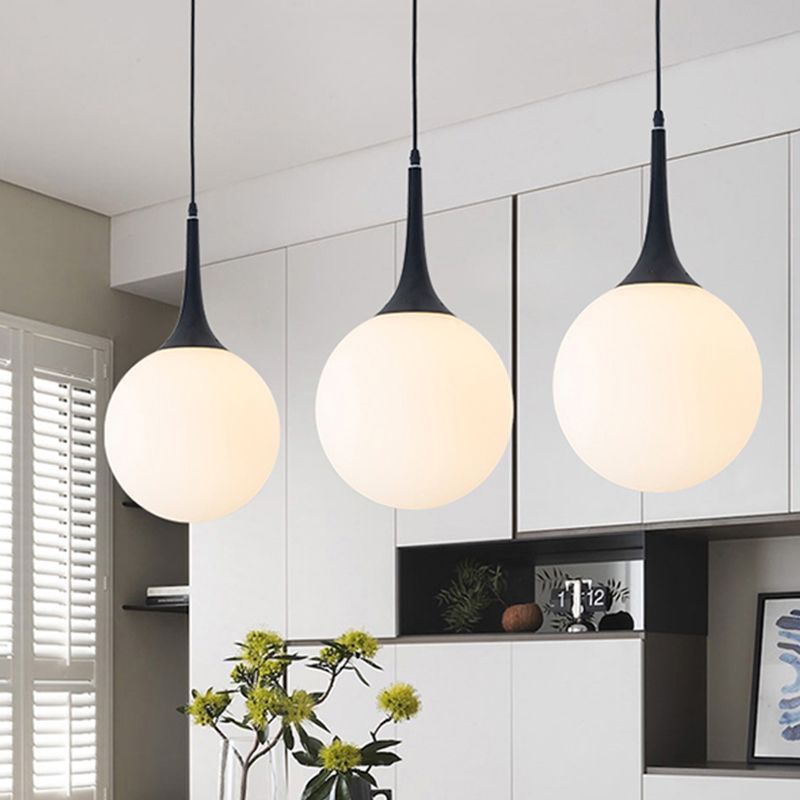 Valentina Modern Hanging Glope Glass Pendant Light