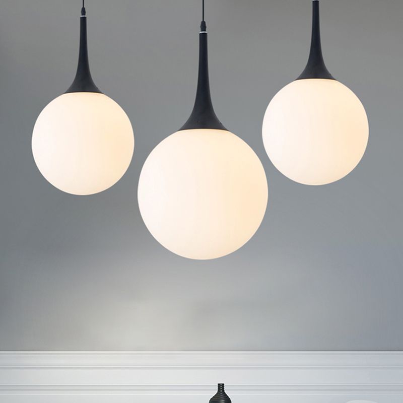 Valentina Modern Hanging Glope Glass Pendant Light