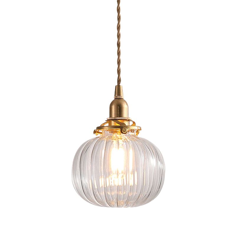 Valentina Pendant Light Globe Vintage Glass Indoor