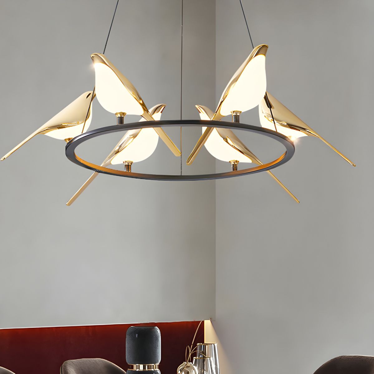 Alice Bird Pendant Light - Art Deco Lighting