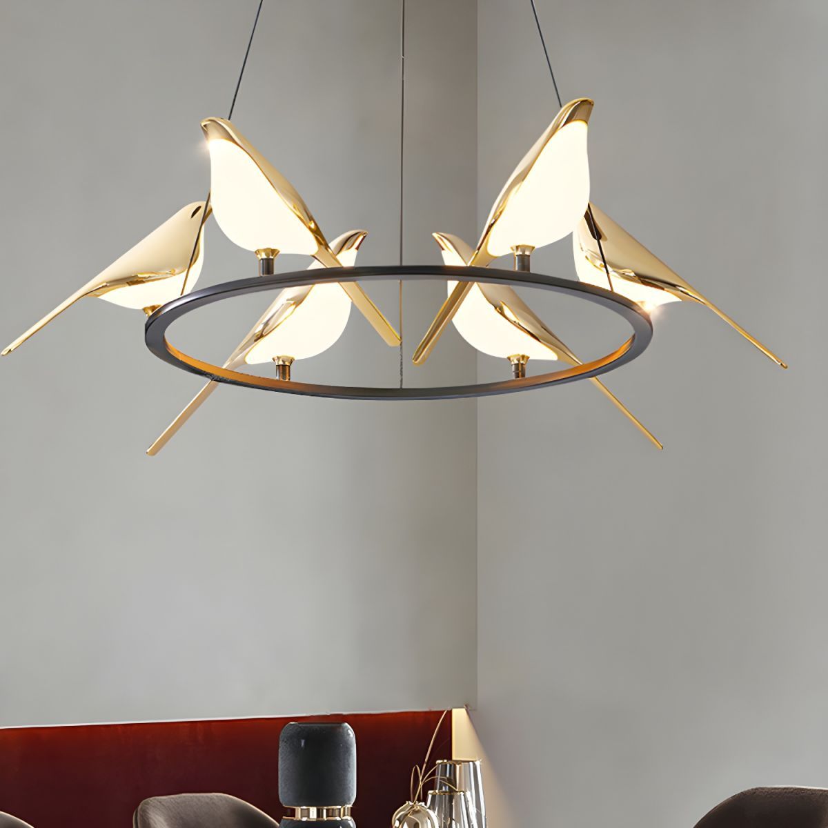 Alice Bird Pendant Light - Art Deco Lighting