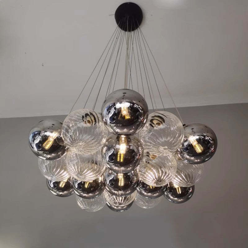 Valentina Modern Pendant Light Metal/Glass Living Room/Dinning Room